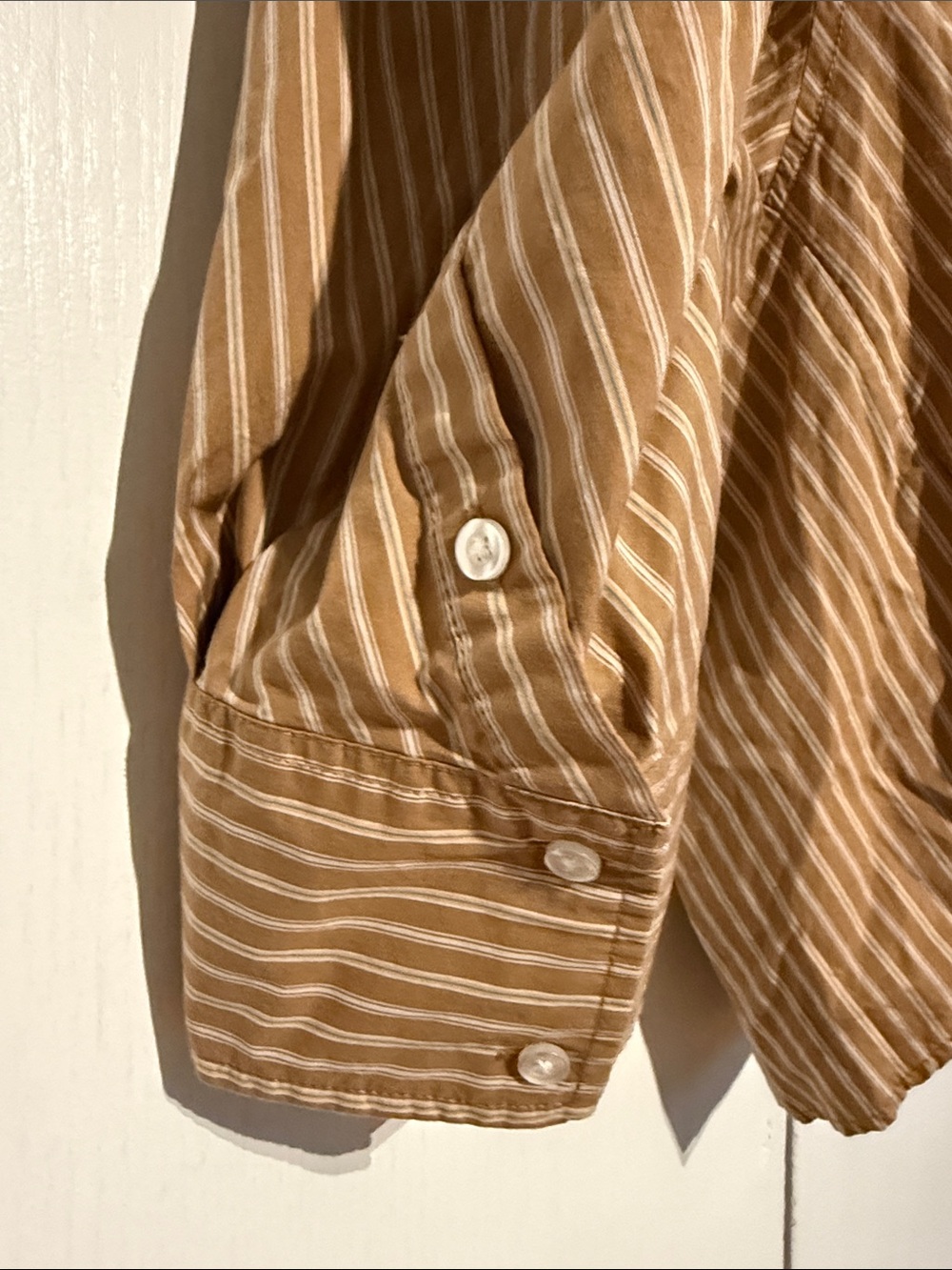 Free People Sabine Striped Articulated Shirt Button Down Cotton Sz XL NWOT - Picture 11 of 16